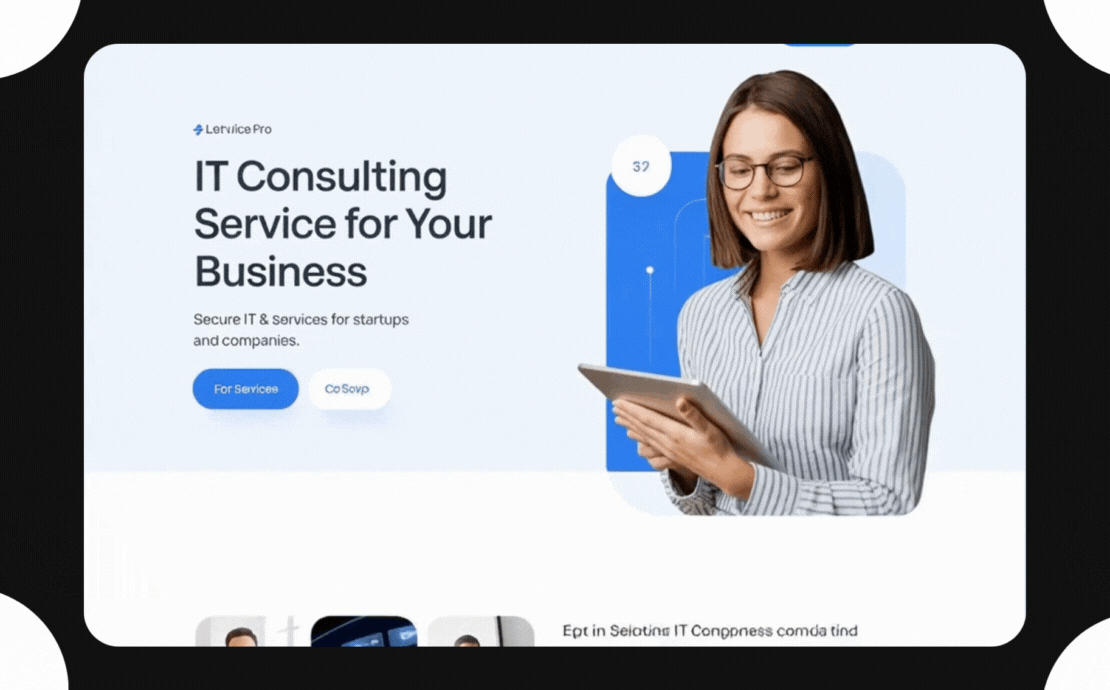 WebDesign Mockup Presentation